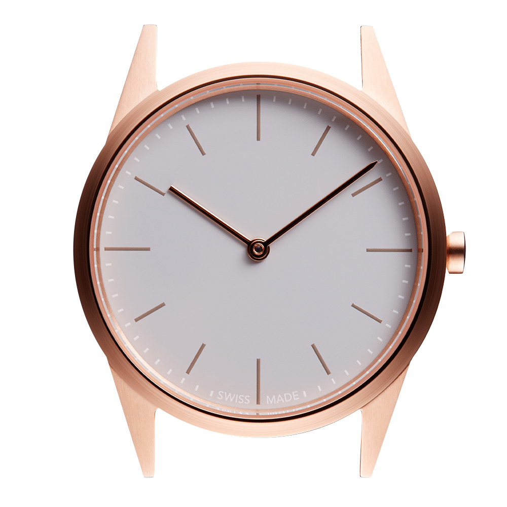 Face14.png C33 Women’s two-hand watch in PVD rose gold - Image 1