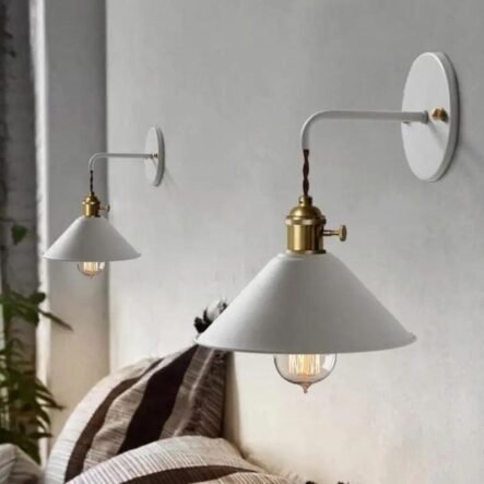 Leea - Vintage Plated Wall Lamp